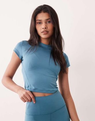 New Balance NB Define - T-shirt aderente blu