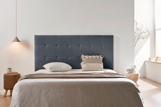 Moonia Cabecero Tapizado Astoria Acualine 220x120x8 Cm Moonia