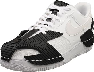 Nike Air Force 1 NDESTRUCT AF1 Mens Leather Trainers Sneakers Shoes CZ3596 (White White Black 100) UK8.5 (EU43)