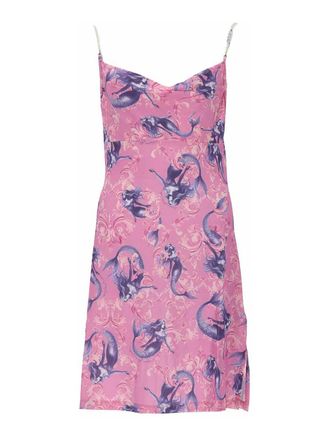 Versace Jeans Couture Satin Mini Dress