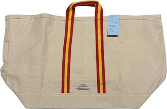 Puebco Vacation College Tote Bag in Red X Yellow at Nordstrom