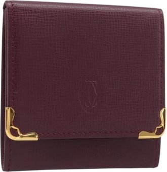 Cartier Portamonete Pre-owned - - Pre-owned - Donna - Rosso - ONE SIZE