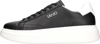 Liu Jo Sneakers Zwart - Heren - Sneakers - Zwart - 44 EU - Leer - Schoenen