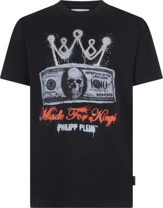 Philipp Plein Uomo, Top, Nero, L, new