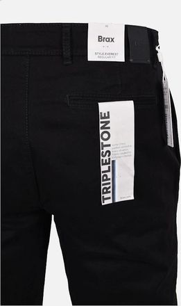 Brax Mens Brax Everest Cotton Chino Black - Size: 36