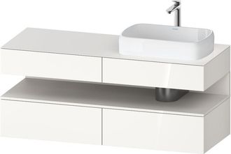 Duravit Qatego Consola Mueble Bajo Lavabo, 2 Extensiones, 2 - Duravit