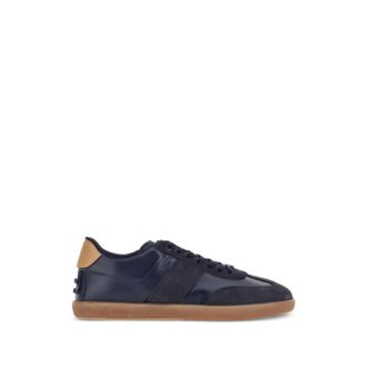 Tod's Allacciata Cassetta Leggera 68C - Heren - Schoenen - Blauw - Maat: 40 EU Leer