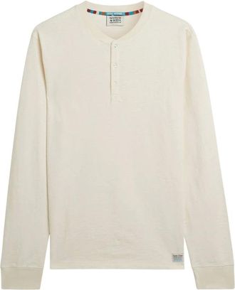 Scotch & Soda Heren, Tops, Beige, Maat: L Katoen