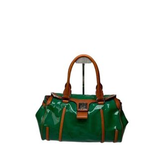 Celine Pre-owned Handbags, female, Green, Size: ONE SIZE Pre-owned Vintage Handbag