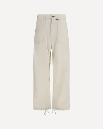 Miharayasuhiro Cut-out pocket denim Pants Female 40