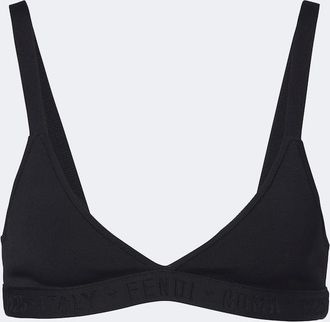 Fendi Logo triangle bralette