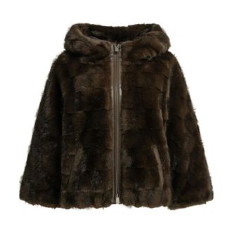 Pinko Mujer, Chaquetas, Marr&oacute;n, Talla: S