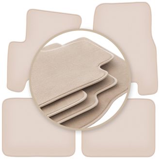 OEM Alfombrillas Beige Premium Para: Ssangyong Korando Ii (kj) Suv 1998-2006