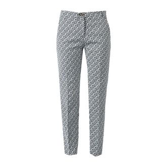 Pinko Pantalones de corte slim - Trousers - Mujer - Gris - S