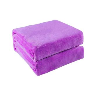 OEM Colcha Mullida, Tama&ntilde;o Queen, De Suave Franela Y Forro Polar, Ligera Y C&aacute;lida Para Todas Las Estaciones, 229 X 229 Cm