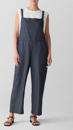 Eileen Fisher Ankle Denim Jumpsuit at Nordstrom Rack, Size Xx-Small