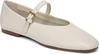 Franco Sarto Odilia Mary Jane Flat in Marshmallow at Nordstrom, Size 5.5