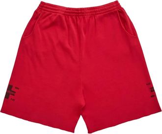 Prototypes Shorts in cotone - Rosso