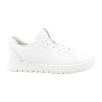 Geox Schoenen, Dames, Wit, 38 EU, Leer, Sneakers