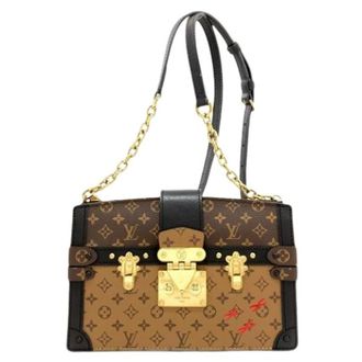 Louis Vuitton Pre-owned Monogram Reverse Shoulder Bag - Dames - Pre-owned - Bruin - Maat: ONE Size