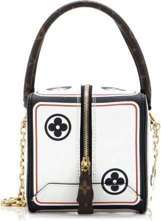Louis Vuitton Square Bag Limited Edition Game On Leather with Monogram Canvas shoulder bag