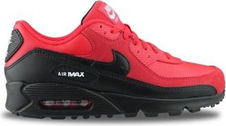 Nike IF0670-600 AIR MAX 90 Men Speed RED/White-Black-Wolf Grey UK 8