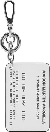 Maison Margiela keyring card - Yellow