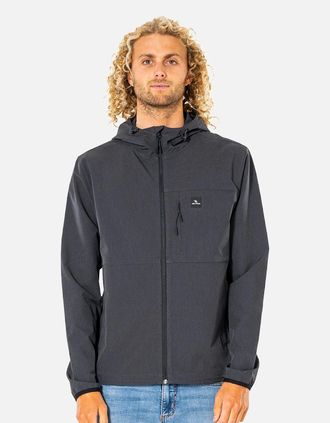 Rip Curl Mens Rip Curl Mens Anti Series Elite Water Repellent Jacket - Black - Size: 42/Regular