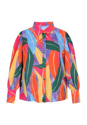 Izia Grote maat blouse vrouwen veelkleurig