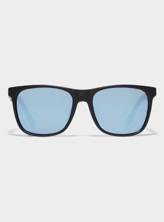 Le 31 Trent wood-accent square sunglasses