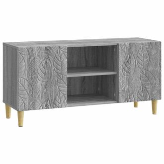 vidaXL Mueble De Tv 102 X 34,5 X 50 Cm Sonoma Gris Vidaxl
