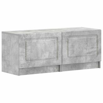 vidaXL Mueble De Tv Gris Hormig&oacute;n Madera De Ingenier&iacute;a Vidaxl