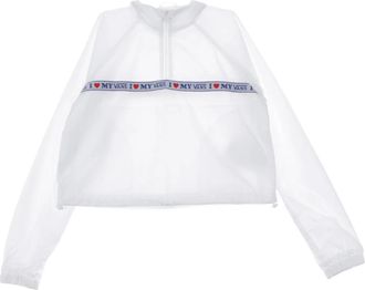 Vans Anorak Windbreaker Jas - Dames - Zomerjassen - Wit - L - Jassen