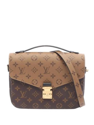 Louis Vuitton 2021-2025 Monogram Reverse Pochette Metis satchel - Bruin