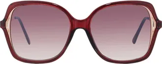 Nine West Red Butterfly Ladies Sunglasses 10265727.BEL WINRED