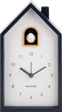 Karlsson Karlsson Modern Cuckoo Reloj Despertador Azul Noche 20 Cm
