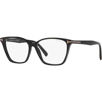 Tom Ford 56mm Cat Eye optical glasses in Black at Nordstrom
