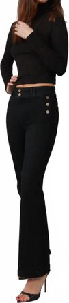 Lola Jeans Alice High-Waisted Jeans In Onyx Black