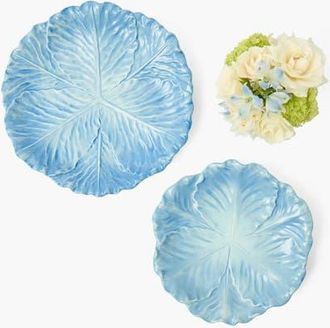 Mrs. Alice Serena Cabbage Starter Plate in Blue at Nordstrom
