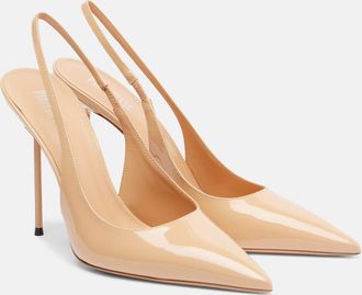 PARIS TEXAS Lidia 105 patent leather slingback pumps