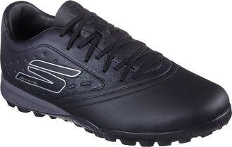Skechers Mens Razor Gold Astro Turf Football Boots Black/Silver 10.5 UK