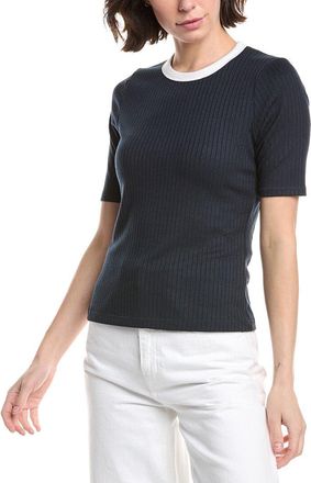 Rag & Bone The Knit Contrast Ringer T-Shirt