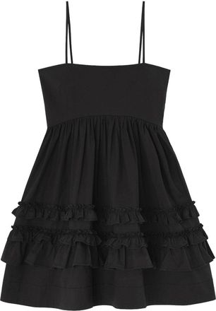 Ganni Cotton Mini Dress