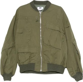 Junya Watanabe Bomberjack met meerdere zakken - Groen