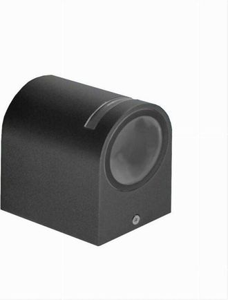 Trade Shop Trade Shop Traesio - Trade Shop - Applique Esterno Parete Facciate Giardino Lampada Muro Attacco Gu10 Ip54 Gn-wl061 - Negro