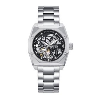 Heritor Elliott Stainless Steel-Band Watch