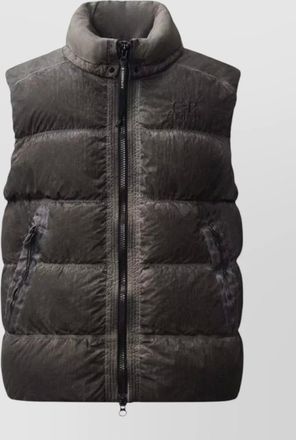 C.P. Company nylon hooded padded gilet