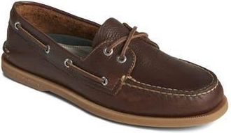 Sperry Top-Sider Authentic Original 2-Eye Boat Shoe in Dark Tan at Nordstrom Rack, Size 7.5