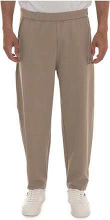 Emporio Armani Emporio Armani Ea7, Uomo, Pantaloni, Beige, L, new