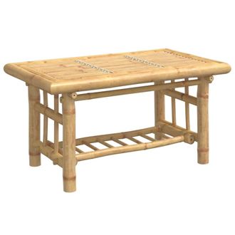 vidaXL Mesa De Centro De Bamb&uacute; 70x45x36 Cm Vidaxl